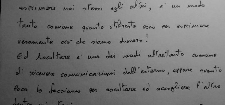 Parlarci…